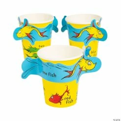 Top 10 🧨 Dr. Seuss™ One Fish Two Fish 🥳 Birthday Paper Cups - 8 Pc. 👏