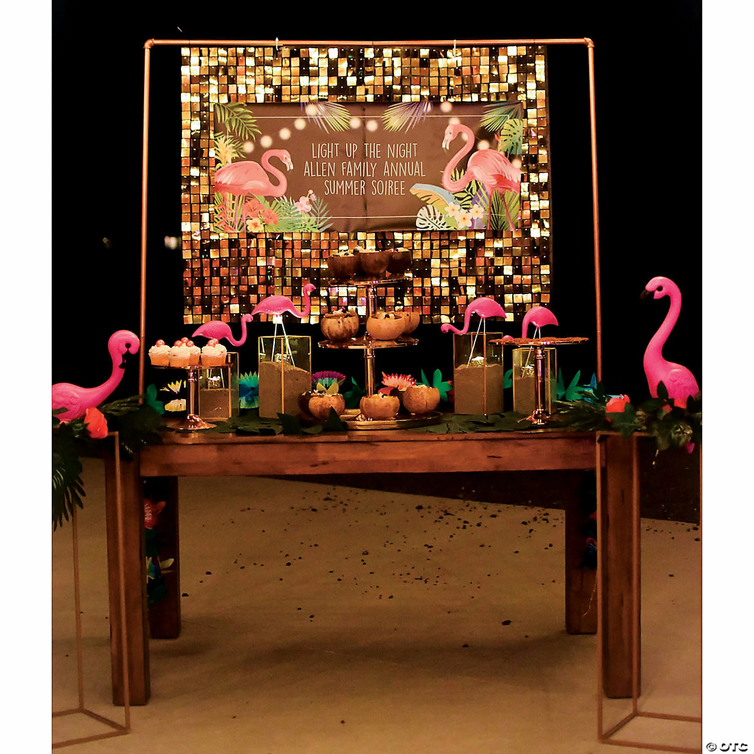 Outlet π Gold Sequin Shimmer Wall Panels - 4 Pc. π 3 Outlet π Gold Sequin Shimmer Wall Panels - 4 Pc. π - Image 3