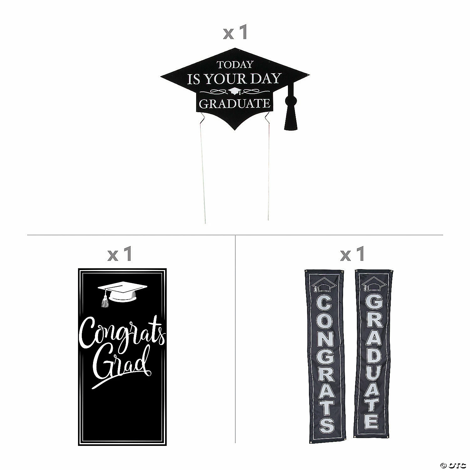 Best Pirce β Graduate Porch Decorating Kit - 4 Pc. π₯° 2 Best Pirce β Graduate Porch Decorating Kit - 4 Pc. π₯° - Image 2
