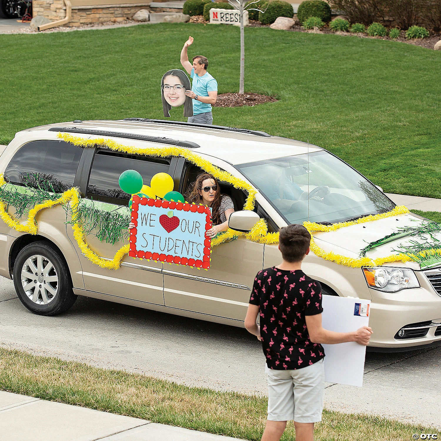 Wholesale π Green & Gold Car Parade Decorating Kit - 5 Pc. π₯° 5 Wholesale π Green & Gold Car Parade Decorating Kit - 5 Pc. π₯° - Image 5