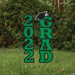 Cheap π Class of 2022 Graduation Party Yard Stakes - 2 Pc. π