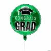 Coupon ✔️ Congrats Grad 18" Mylar Balloons - 3 Pc. 😀