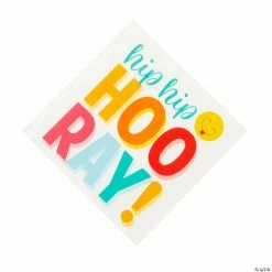 Discount 🎉 Happy Day Hooray Luncheon Napkins - 16 Pc. 🛒