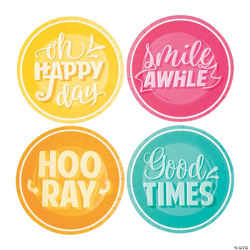 Buy π Happy Day Paper Dessert Plates - 8 Ct. π₯ 1 Buy π Happy Day Paper Dessert Plates - 8 Ct. π₯