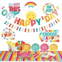 Top 10 🛒 Happy Day Party Tableware Kit for 16 Guests 🛒
