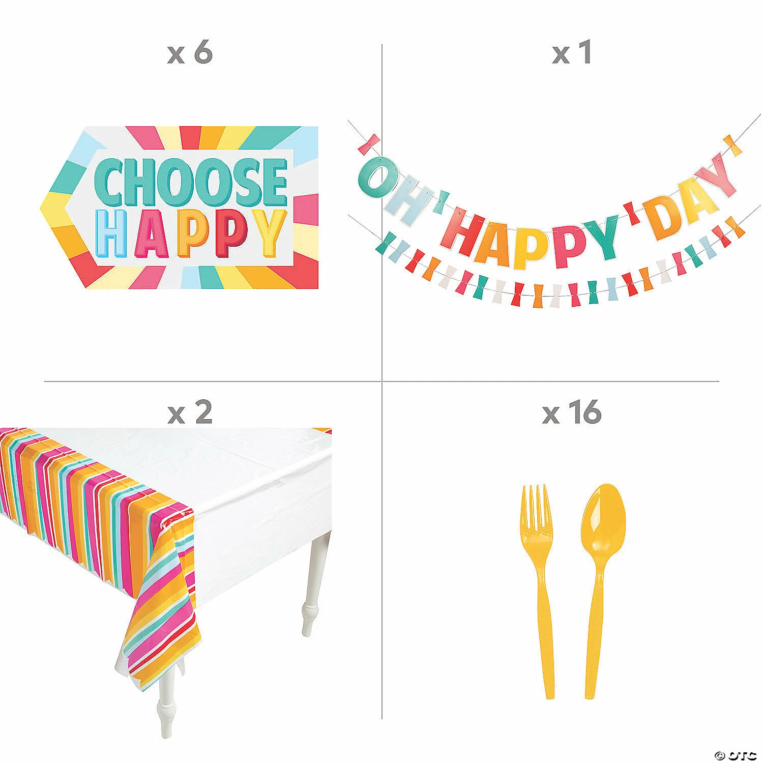 Top 10 π Happy Day Party Tableware Kit for 16 Guests π 3 Top 10 π Happy Day Party Tableware Kit for 16 Guests π - Image 3