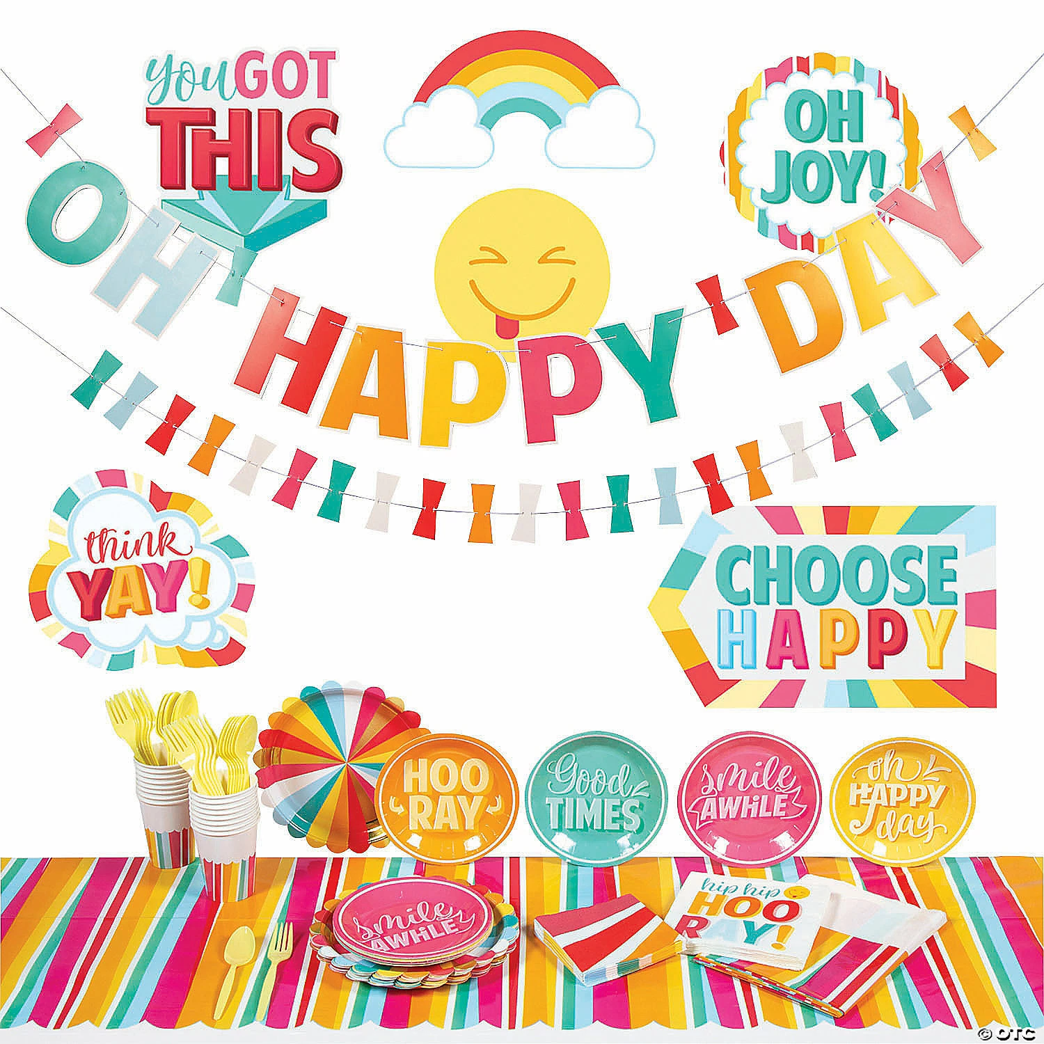 Top 10 π Happy Day Party Tableware Kit for 16 Guests π 1 Top 10 π Happy Day Party Tableware Kit for 16 Guests π