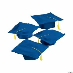 Coupon 💯 Kids’ Felt Elementary School Graduation Mortarboard Hats - 36 Pc. ⭐