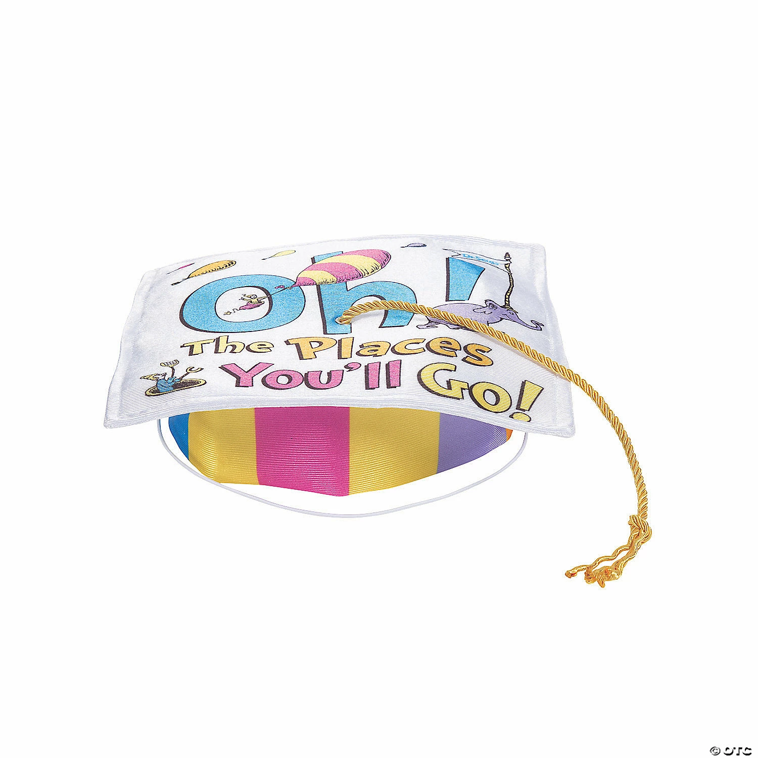 Wholesale ⌛ Kids' Dr. Seuss™ Oh, the Places You’ll Go Elementary School Graduation Mortarboard Hat 🤩 1 Wholesale ⌛ Kids' Dr. Seuss™ Oh, the Places You’ll Go Elementary School Graduation Mortarboard Hat 🤩