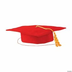 Promo 😉 Kids' Matte Elementary School Graduation Mortarboard Hat ❤️