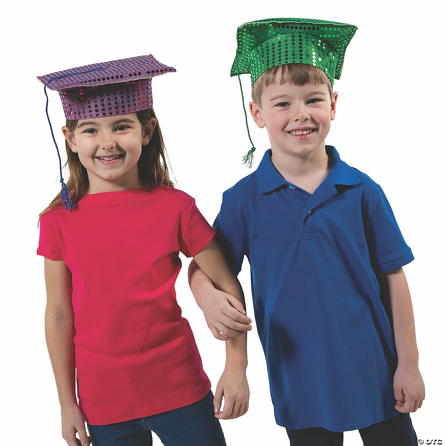 Promo π Kids' Sequin Elementary School Graduation Mortarboard Hats - 12 Pc. β 2 Promo π Kids' Sequin Elementary School Graduation Mortarboard Hats - 12 Pc. β - Image 2