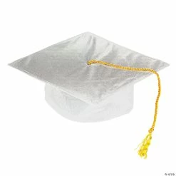 Best Pirce π― Kids' Elementary School Graduation Mortarboard Hat π 5 Best Pirce π― Kids' Elementary School Graduation Mortarboard Hat π -Graduation Party Supplies Shop kids white shiny elementary school graduation mortarboard hat38 609 p