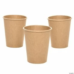 Coupon 🌟 Kraft Paper Cups - 8 Ct. 😀