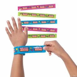 Hot Sale π₯ Our Class Rocks Slap Bracelets - 12 Pc. π