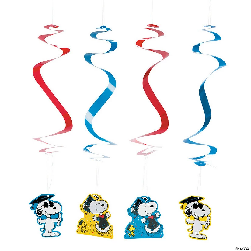 Best Sale 🌟 Peanuts® Graduation Hanging Swirl Decorations - 12 Pc. 🔔 1 Best Sale 🌟 Peanuts® Graduation Hanging Swirl Decorations - 12 Pc. 🔔