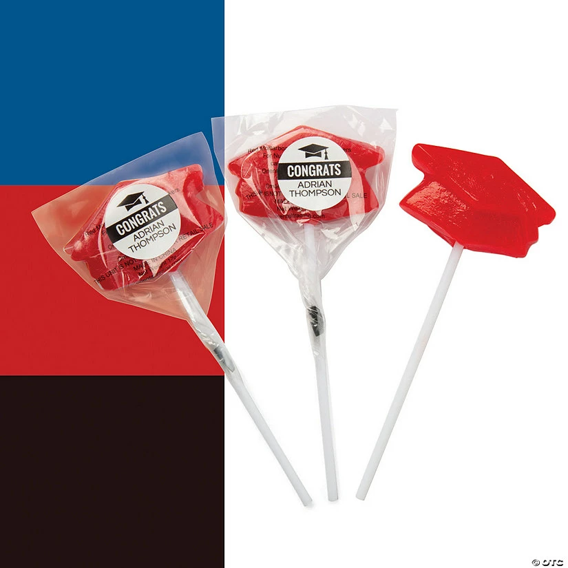Best Pirce β Personalized Graduation Mortarboard Hat Lollipops - 12 Pc. π 1 Best Pirce β Personalized Graduation Mortarboard Hat Lollipops - 12 Pc. π