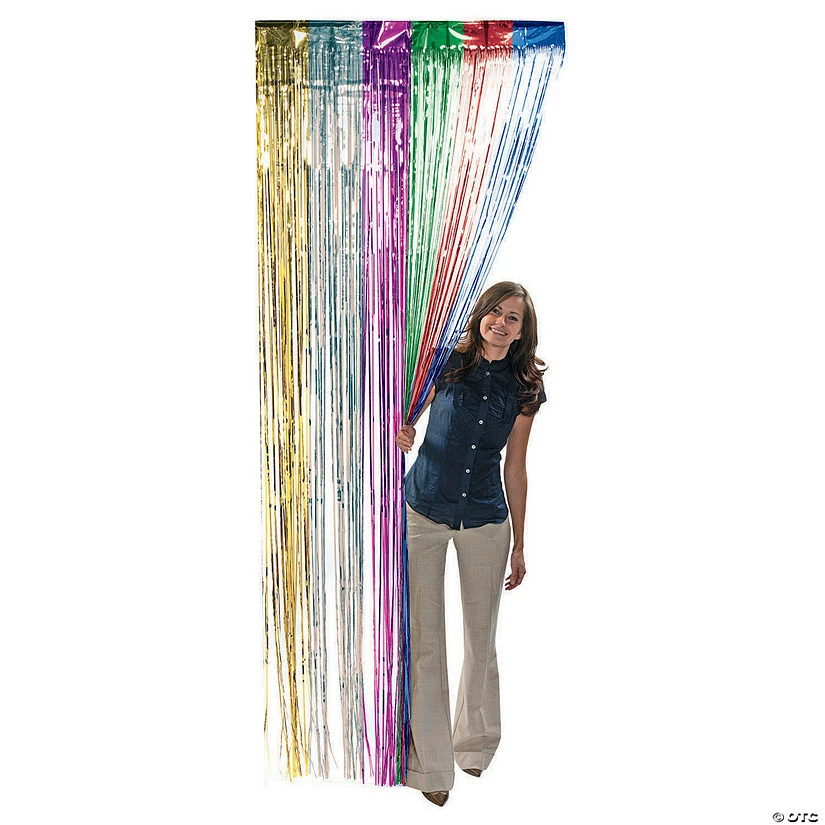 Brand new π Metallic Fringe Door Curtains βοΈ 1 Brand new π Metallic Fringe Door Curtains βοΈ