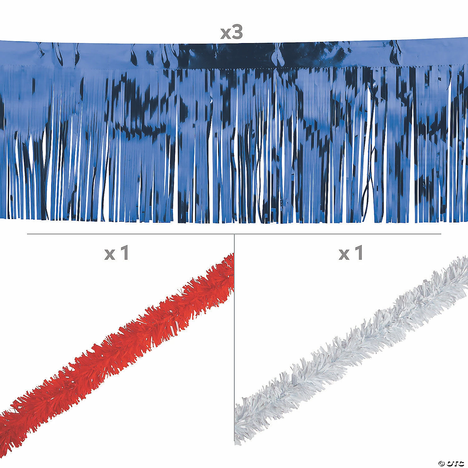Cheap π Red, White & Blue Car Parade Decorating Kit - 5 Pc. π 2 Cheap π Red, White & Blue Car Parade Decorating Kit - 5 Pc. π - Image 2