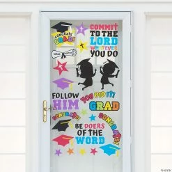Best deal π₯° Religious Elementary Graduation Window Clings - 2 Pc. π