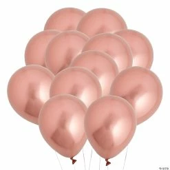Coupon π Chrome 5" Latex Balloons - 24 Pc. π