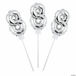 Top 10 🤩 Self-Inflating Number 8 6" Mylar Balloons - 6 Pc. 🥰