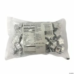 Deals 𧨠Foil-Wrapped Chocolate Stars - 57 Pc. π 6 Deals 𧨠Foil-Wrapped Chocolate Stars - 57 Pc. π -Graduation Party Supplies Shop silver foil wrapped chocolate stars 57 pc 14145418 a02