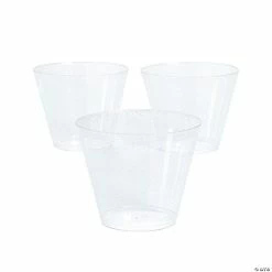 Flash Sale π₯ Silver Glitter Plastic Cups - 50 Pc. β€οΈ