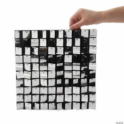 Best reviews of 🤩 Silver Sequin Shimmer Wall Panels - 4 Pc. 🎉