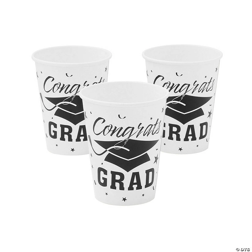 Brand new π Congrats Grad Mortarboard Solid Color Paper Cups - 25 Ct. π 1 Brand new π Congrats Grad Mortarboard Solid Color Paper Cups - 25 Ct. π