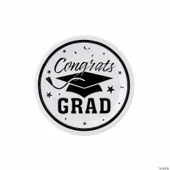 Buy π Congrats Grad Solid Color Paper Dessert Plates - 25 Ct. π―