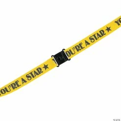 Discount ✔️ You’re A Star Breakaway Lanyards - 12 Pc. ✔️ 6 Discount ✔️ You’re A Star Breakaway Lanyards - 12 Pc. ✔️ -Graduation Party Supplies Shop you re a star breakaway lanyards 12 pc 24 2517 a02